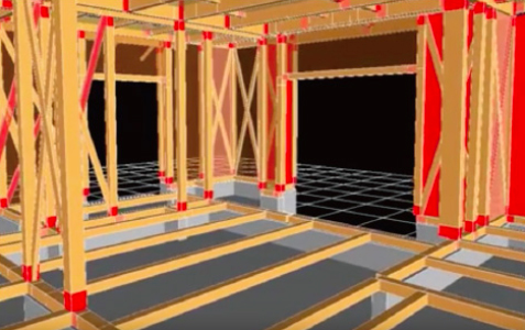 地震発生時の動きを3Dで可視化